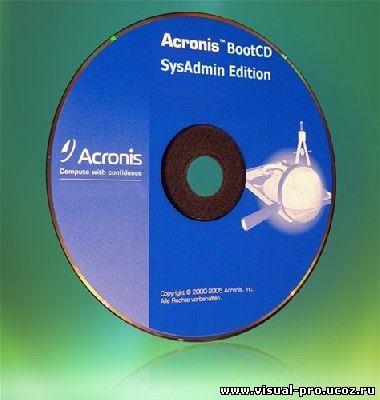 Acronis BootCD SysAdmin Edition